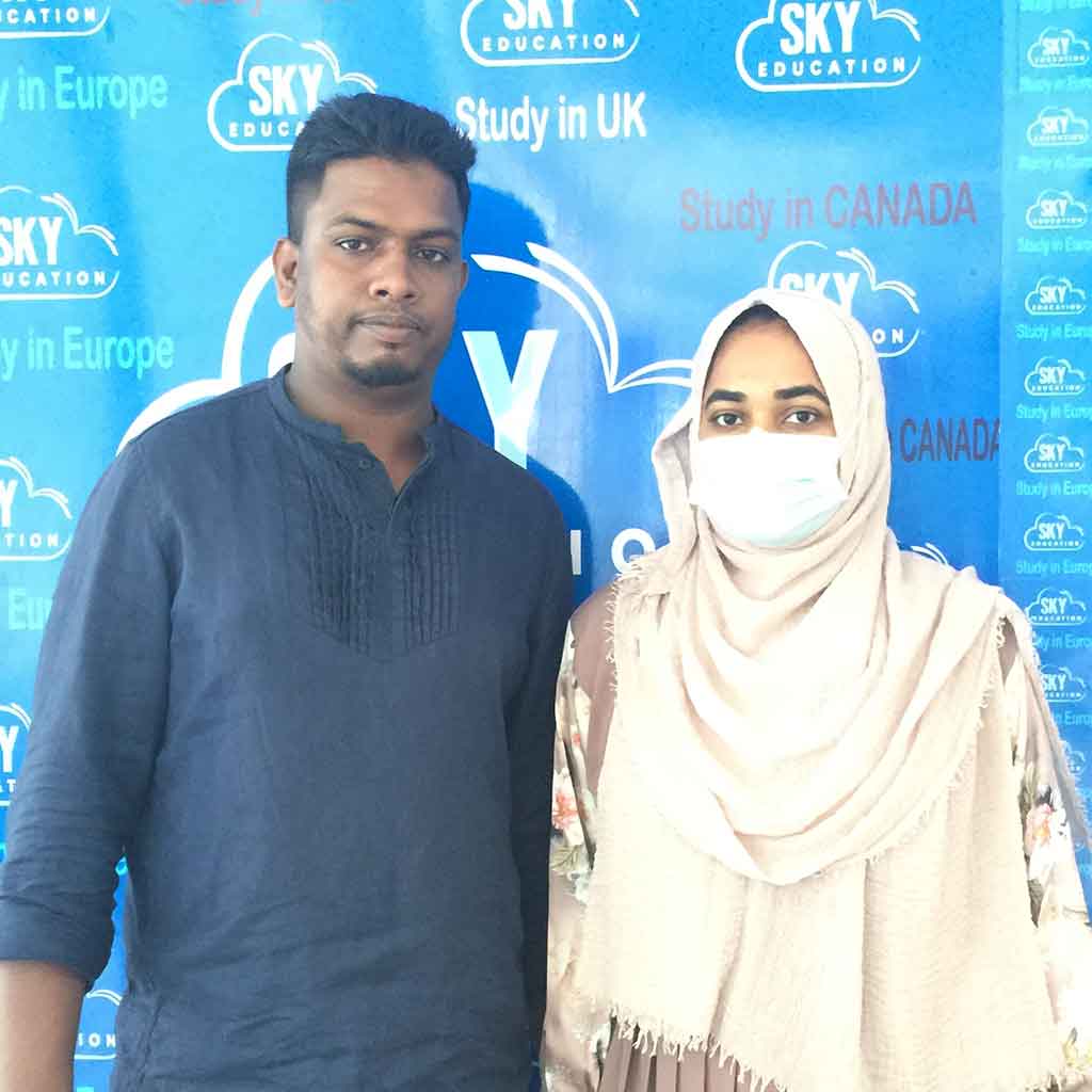 Visa Success 19 10 Rima Begum with Spouse